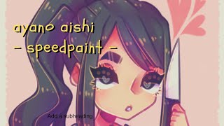 ayano aishi  speedpaint [upl. by Domini]