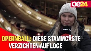 Absageflut beim Opernball Prominente Stammgäste sagen ab [upl. by Aneerol423]