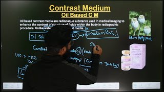 Oil Based Contrast Media  Part 5  In Hindi  Radiology Contrast Media [upl. by Daniel]