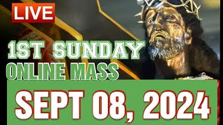 QUIAPO CHURCH LIVE MASS TODAY SEPTEMBER 82024 [upl. by Yarehs]