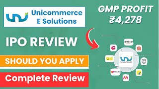 Unicommerce ESolutions IPO  Unicommerce ESolutions Limited IPOGMPUnicommerce ESolutions review [upl. by Onahpets]