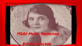 1920s Music Sensation 1927  Esther Walker I Aint That Kind Of A Baby Pax41 [upl. by Irtemed]