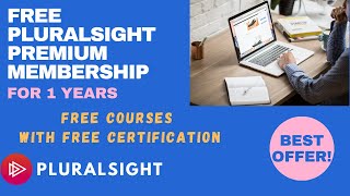 Free Pluralsight Premium Subscription  Free Certification  ABCS [upl. by Acinnad]