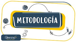 METODOLOGÍA de Investigación 📊📑  Dudas consejos y más 📝✔ [upl. by Alihet626]