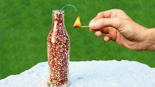 Matches in GLASS BOTTLE vs PLASTIC BOTTLE MATCH Chain Reaction [upl. by Ajile139]