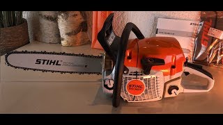 STIHL MS 362 C M Vorstellung [upl. by Wellington832]