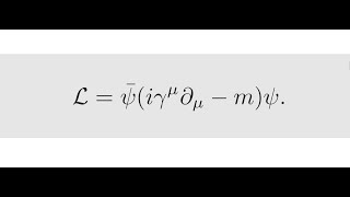 Quantum Field theory 22 Working with gamma matrices and motivating the Dirac Lagrangian [upl. by Eenar]