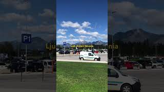 Ljubljana Airport Slovenia love cover nature visit tourism airport mountains europe scenery [upl. by Eixela]