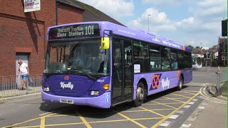 Buses amp Trains at Stoke on Trent amp The Potteries  2021 [upl. by Jackson]