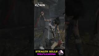 Rise Of The Ronin  Perfect Stealth Kills  Outpost Clearing shorts stealth gaming [upl. by Anilac]