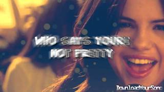 ● Selena Gomez  Who Says  Lyrics  Download [upl. by Nelleoj]