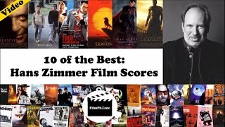 10 of the Best Hans Zimmer Film Scores [upl. by Otilopih951]