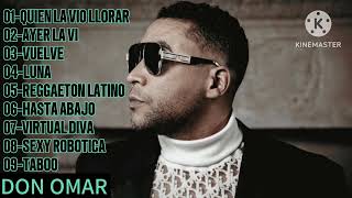 LAS MEJORES CANCIONES DE DON OMAR VOL 1 REGGAETON MIX 2024 [upl. by Harifaz784]