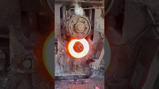 Iron ring manufacturing process Good tools and machinery make work easy [upl. by Yeldoow220]