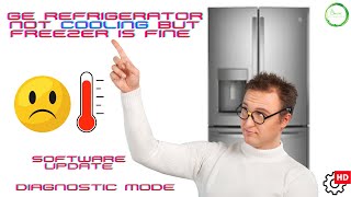 GE Refrigerator Not Cooling Freezer Fine Fix It Fast [upl. by Ssilb488]