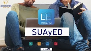 SUAyED Sistema Universidad Abierta y Educación a Distancia  UNAM febrero 2019 [upl. by Nwatna236]