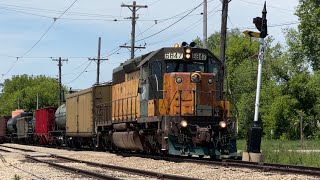 Illinois Railway Museum Chicago amp North Western Days [upl. by Yajnas]