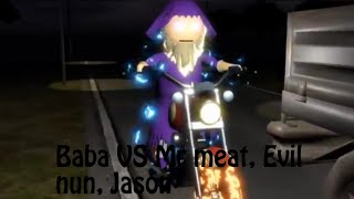 Baba VS Mr meat Evil nun Jason [upl. by Parette]