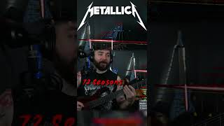 METALLICA  72 Seasons Very Hardwired Riff in rocksmith 2014 metallica guitar metal [upl. by Ainnek134]