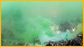 Pyroshow Magana  Wydad Casablanca vs Raja Casablanca  30112014 [upl. by Cann321]