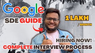 Google hiring for Software Engineers in India  Complete GUIDE [upl. by Ehsiom]