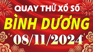 Quay thử kết quả xổ số Bình Dương ngày 8 tháng 11  XSBD  KQXSBD  SXBD  Quay thử xs Bình Dương [upl. by Gerhardine613]