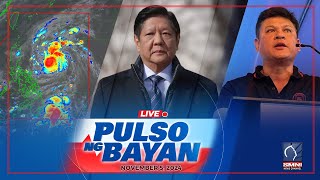 LIVE Pulso ng Bayan with Admar Vilando at Jade Calabroso  Nov 5 2024 [upl. by Attaynik]