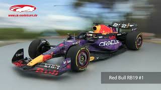 ckmodelcarsvideo M Verstappen RB19 1 Sieger Las Vegas GP F1 Weltmeister 2023 Minichamps [upl. by Dunc164]