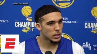 FULL LiAngelo Ball on Warriors workout Lonzo LaMelo hes a lot taller UCLA more  ESPN [upl. by Viva]