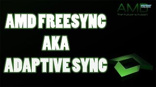 AMDs GSync Alternative  Adaptive Sync FreeSync [upl. by Htenay322]