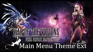 Main Menu Theme Extended  War of the Visions Original Soundtrack  Final Fantasy Brave Exvius [upl. by Tound]