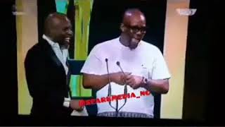 Charles Inojies funny skit at the AMVCA 2018 na dem dey rush us [upl. by Abie159]