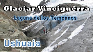 Glaciar VinciguerraLaguna de los Tempanos ushuaia T2 ep62 [upl. by Nosiram]