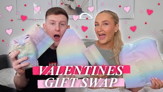 VALENTINES GIFT SWAP WITH BOYFRIEND [upl. by Ryann]