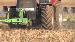 Case IH Magnum amp Laforge Front hitch with DynaContour [upl. by Naihs392]