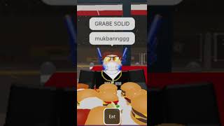 Asmr Jollibee Mukbang roblox [upl. by Llewon]