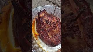 Pulled Smoked Ham on a Pellet Grill [upl. by Scevor364]