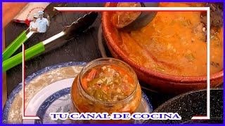 🐔POLLO EN ESCABECHE RECETA DE APROBECHAMIENTO [upl. by Lyford112]