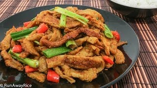 Curry Lemongrass Seitan Stir Fry Mi Can Xao Xa Ot [upl. by Stanford]