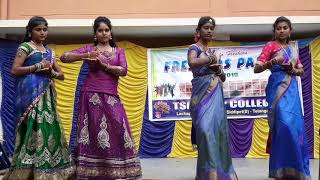 Relare Relare Telangana formation day mangli song dance performance [upl. by Pearson]