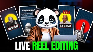 Live Reel Editing for My Client  Step by Step Viral Reels Editing  Premiere Pro Editing Tutorial [upl. by Eissen]