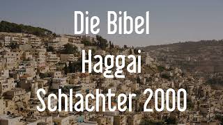 Haggai  Die Bibel als Hörbuch Schlachter 2000 [upl. by Hayimas673]