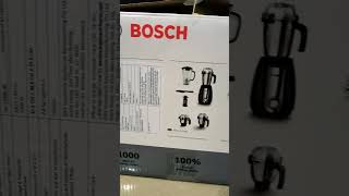 BOSCH TRUEMIXX PRO MIXER GRINDER 1000W 4 JARS BLACK MGM8842MIN [upl. by Adnim748]