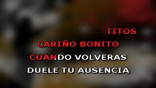 Arturo Zambo Cavero  Cariño Bonito KARAOKE [upl. by Adler]