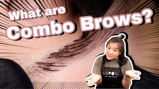 What is Combo Brow Combination Brow Microblading  Shading Brow [upl. by Guarino230]