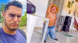 PILILIU RIR DA SURRA QUE LEÔNCIO LEVOU DA MULHER 😂  PILILIU DA RESENHA [upl. by Anialram51]