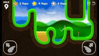 Flappy Golf 2  Golf Land Hole 9  3 Flaps [upl. by Navlys]