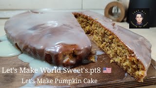 How to Make low Calorie Pumpkin cake [upl. by Refotsirhc959]