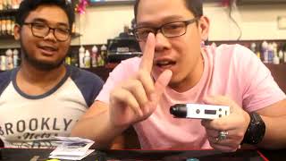 Unboxing Review Dpro Mini RDA 22MM by COIL ART dan JAM MONSTER Blueberry 60ML 6MG [upl. by Nauqram2]