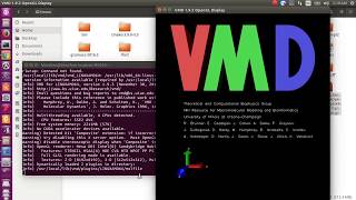 VMD Visual Molecular Dynamics installation on UBUNTU 1604 [upl. by Ahsenahs941]